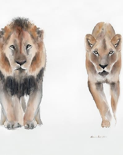 La Chasse Art Print