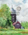 Wray Common Windmill-Surrey Art Print