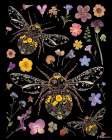 Floral Bumblebees Art Print