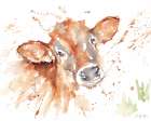 Calf Cuteness Art Print