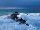 Phare De Tevennec, Bretagne Art Print