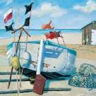 Windy Day Art Print