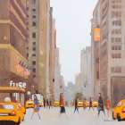 7th Avenue - New York Art Print
