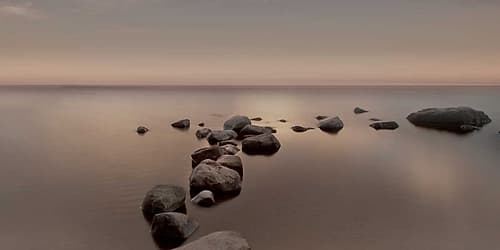 Calm Sea Art Print by Ian Winstanley