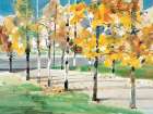 Autumn Trees Art Print