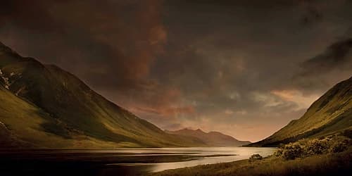 Rannoch Moor Toile murale reproduction