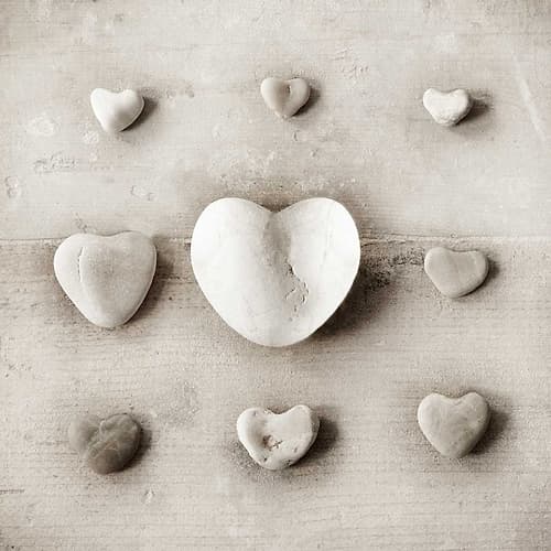 Stone Hearts Photography Print