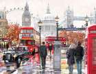 London Collage Art Print