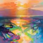 Descending Light 1 Art Print