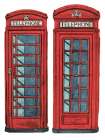 Telephone Boxes Art Print