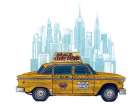 Taxi New York Art Print