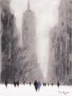 Heavy Snowfall, 5th Avenue - New York Art Print