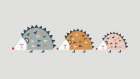 Hedgehogs Art Print