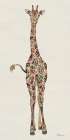 Peering Giraffe Art Print