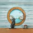 Porthole Art Print