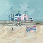 Cooling Down in the Shade Art Print