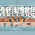 Fishing Quarter Art Print