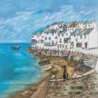 Harbour Hound Art Print