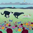 Bumble Bee Boys Art Print