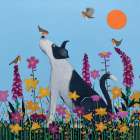 Bestie to the Birdies Art Print