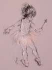 Little Ballerina I Art Print