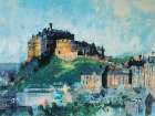Edinburgh Castle Midday Art Print