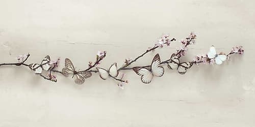 Butterflies on Blossom Art Print by Ian Winstanley
