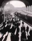 Victoria Station, London  - 1934 Art Print