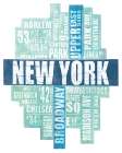 New York Type Art Print