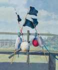 Lobster Pot Buoys Art Print