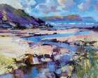 May Sunshine, Polzeath Art Print