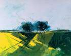 Rape Field Edge Art Print