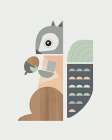Squirrel Art Print