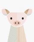 Pig Art Print