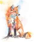 Handsome Fox Art Print