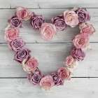 Rose Heart Art Print by Howard Shooter