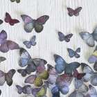 Butterfly Random Art Print by Howard Shooter