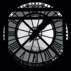 Clock Face, Paris Art Print