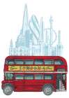See London by Bus Art Print