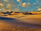 Oregon Dunes at Sunset Art Print