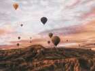 Cappodocia Hot Air Balloon Art Print