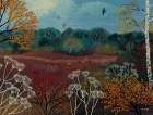 Autumn Walk Art Print