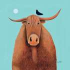 Broon Coo Art Print