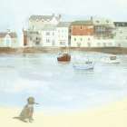 Cornish Sea Dog Art Print