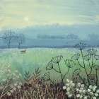 Misty Morning Art Print