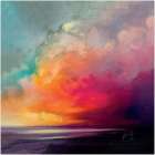 Sunset Cumulus Study 1 Art Print