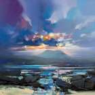 West Coast Blues III Art Print