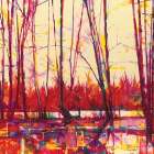 Old Hedgerow Art Print