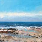 Sunlit Sea Art Print