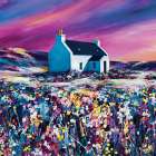 Sky Dance Art Print by Avril Thomson Smith